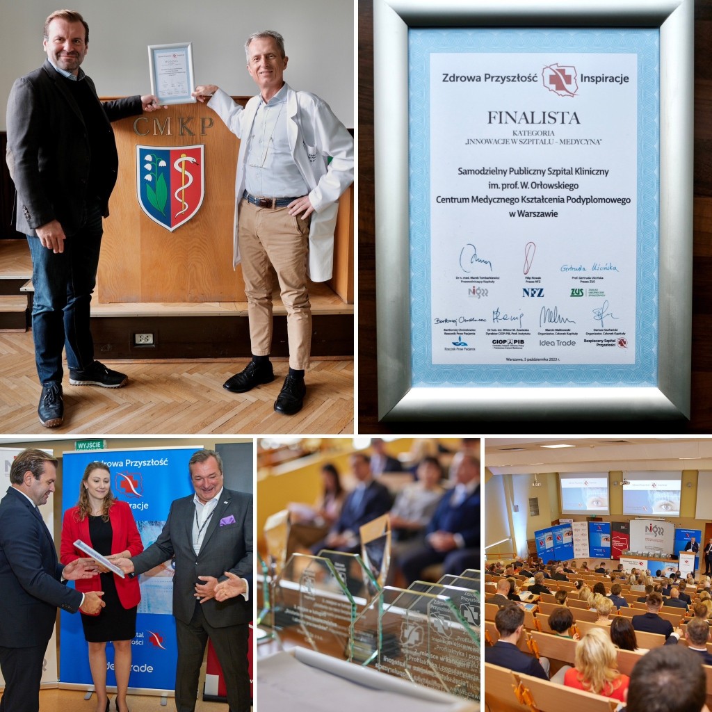 Szpital Orłowskiego w gronie Finalistów 6. edycji Konkursu Zdrowa Przyszłość Inspiracje